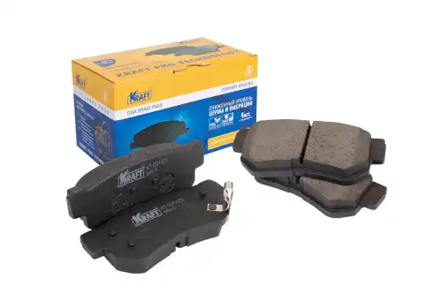 Тормозные колодки дисковые KRAFT KT 091425
