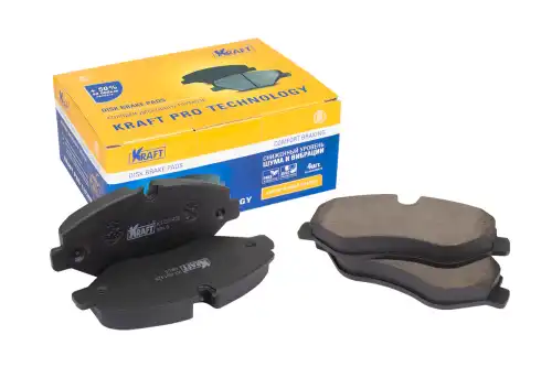 Тормозные колодки дисковые KRAFT KT 091428