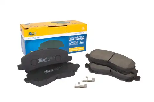 Тормозные колодки дисковые KRAFT KT 091429