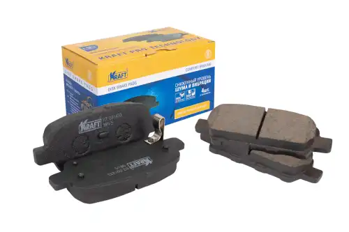 Тормозные колодки дисковые KRAFT KT 091433