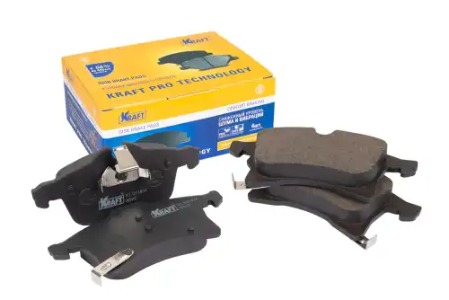 Тормозные колодки дисковые KRAFT KT 091434