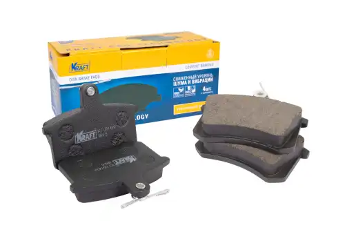 Тормозные колодки дисковые KRAFT KT 091439