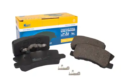 Тормозные колодки дисковые KRAFT KT 091442