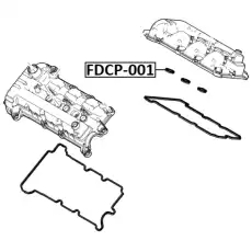 Прокладка клапанной крышки FEBEST FDCP-001
