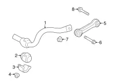 Ремкомплект, подвеска колеса N   102 861 10 BENTLEY