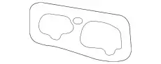 Фонарь задний MAZDA BBM451163D