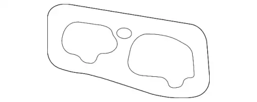 Фонарь задний MAZDA BBM451163D