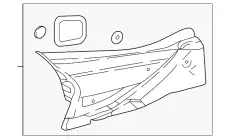 Фонарь задний MAZDA KB8B513G0C