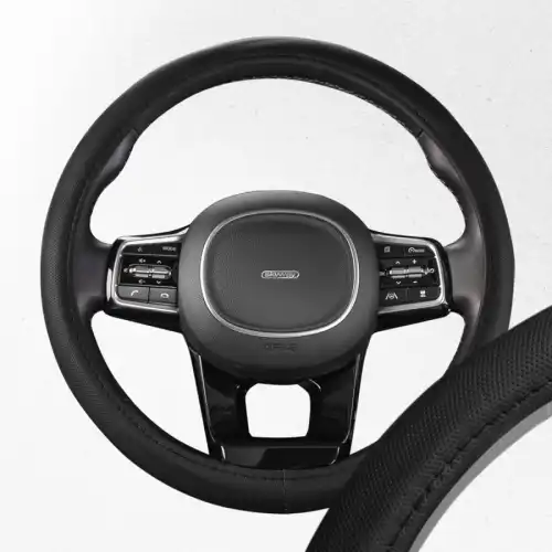 ОПЛЕТКА ЧЕРНАЯ ЭКОКОЖА S01102441 (SKYWAY)