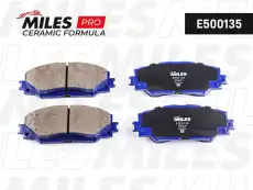 Тормозные колодки дисковые передняя ось MILES E500135