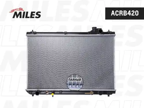 Радиатор системы охлаждения двигателя MILES ACRB420