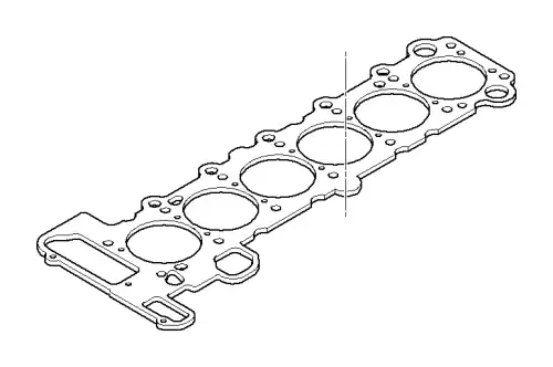 Прокладка ГБЦ BMW 11 12 1 435 584