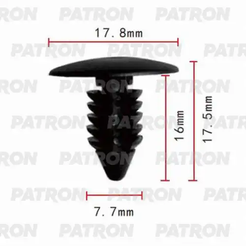 Клипса пластмассовая P370003 PATRON