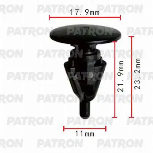 Клипса TOYOTA/LEXUS (упаковка 10шт.) P370155 PATRON