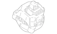 Engine mount 22119894850 BMW