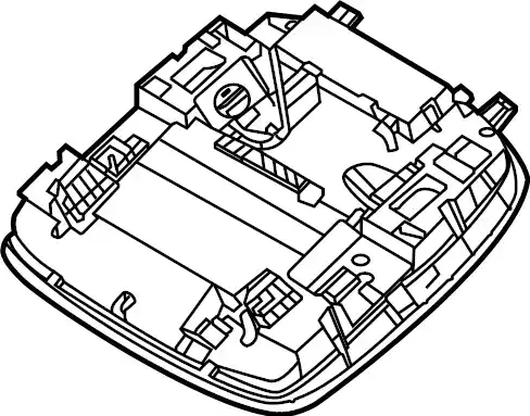 Interior rea 63319877297 BMW