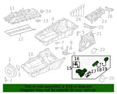 Фильтр масляный BMW 11429488747