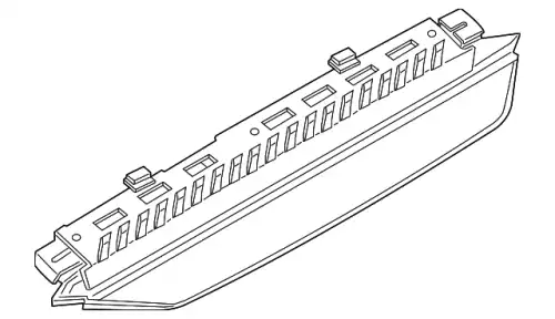 Фонарь задний BMW 63257932699