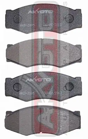 Тормозные колодки дисковые ASVA AKD2105