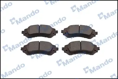 Тормозные колодки дисковые MANDO MPT39