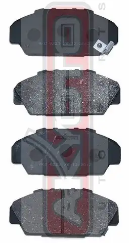 Тормозные колодки дисковые ASVA AKD8223