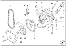 Цепь 11 31 1 406 167 BMW