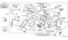 Радиатор отопителя INFINITI 27140AM600