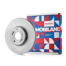 Тормозной диск MOBILAND 416101651 вентилируемый , передняя ось