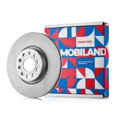 Тормозной диск MOBILAND 416101091 вентилируемый , передняя ось