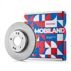 Тормозной диск MOBILAND 416101431 вентилируемый , передняя ось