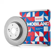 Тормозной диск MOBILAND 416101591 вентилируемый , передняя ось
