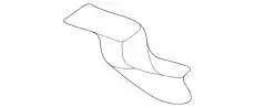Облицовка бампера чёрный 8D9807795  3FZ VAG