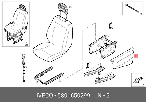 FACING 5801650299 IVECO