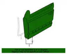 Дверь 1E0831056B VAG