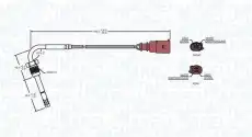 Датчик температуры автомобильный MAGNETI MARELLI 172000063010