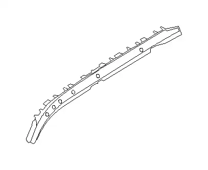 PILLAR COMPLETE-CENTER,OUTER RIGHT 51429SA0009P SUBARU