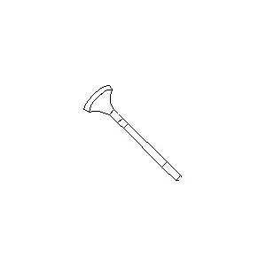 VALVE-EXHAUST 13202AA100 SUBARU