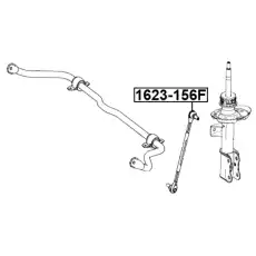 Тяга стабилизатора FEBEST 1623-156F