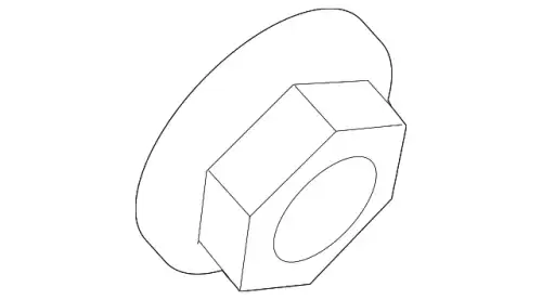 FLANGE NUT 902380013 SUBARU