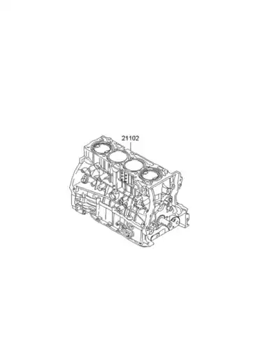 Двигатель (ДВС) в сборе KIA 211022GK04B