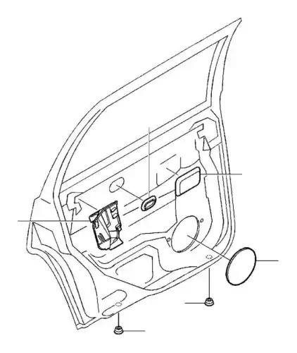 Уплотнитель двери VOLVO 9152714