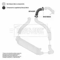 Патрубок воздушный BTH1297 BORG&BECK