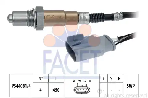 Лямбда-зонд 108380 FACET