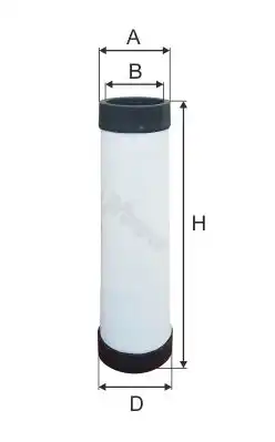 Фильтр воздушный MFILTER A1612