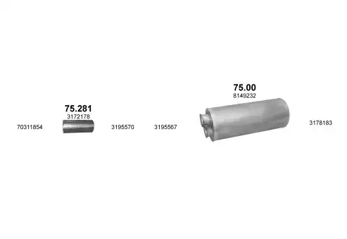 Глушитель 04.229 POLMOSTROW