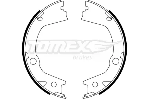 Тормозные колодки 2316 TOMEX