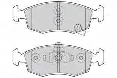 Тормозные колодки дисковые VALEO 301045