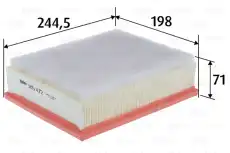 Фильтр воздушный VALEO 585472