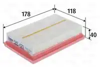Фильтр воздушный VALEO 585429
