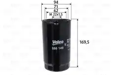 Фильтр масляный VALEO 586149